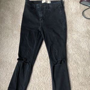 Hollister high rise jean leggings 5s